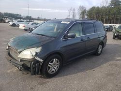 Honda Odyssey EX salvage cars for sale: 2005 Honda Odyssey EX