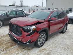 Salvage cars for sale from Copart Milwaukee, WI: 2019 GMC Terrain SLT