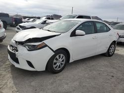 Salvage cars for sale from Copart North Las Vegas, NV: 2016 Toyota Corolla L