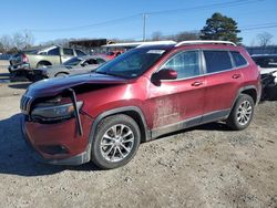 Jeep salvage cars for sale: 2019 Jeep Cherokee Latitude Plus