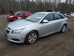 Chevrolet salvage cars for sale: 2013 Chevrolet Cruze LT