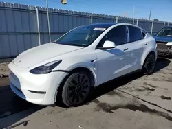 Salvage cars for sale at auction: 2022 Tesla Model Y