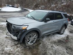 Salvage cars for sale from Copart Marlboro, NY: 2021 Ford Explorer XLT