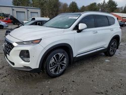 Hyundai Santa FE salvage cars for sale: 2019 Hyundai Santa FE Limited