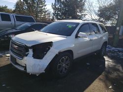 Salvage cars for sale from Copart Denver, CO: 2013 GMC Acadia SLT-1