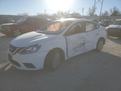 Vehiculos salvage en venta de Copart Oklahoma City, OK: 2017 Nissan Sentra S