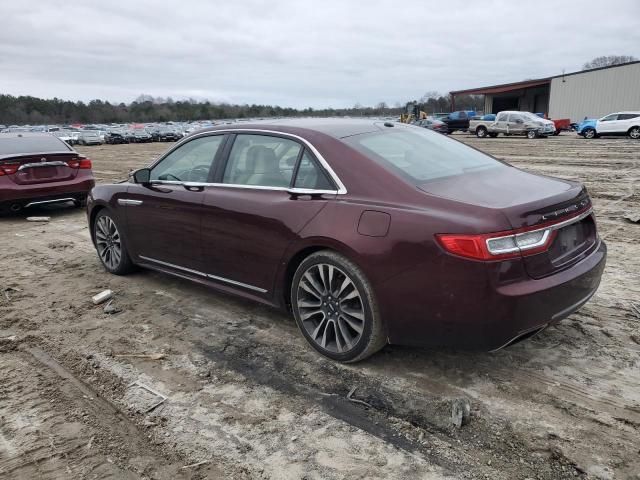 2017 Lincoln Continental Reserve