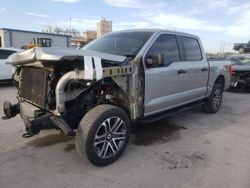 Salvage cars for sale from Copart New Orleans, LA: 2021 Ford F150 Supercrew