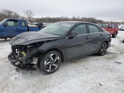 Salvage cars for sale from Copart Des Moines, IA: 2023 Hyundai Elantra Limited