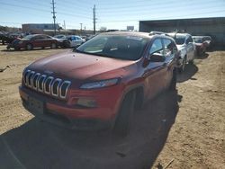 Salvage cars for sale from Copart Colorado Springs, CO: 2016 Jeep Cherokee Sport