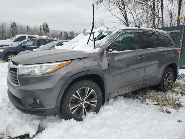 2016 Toyota Highlander XLE