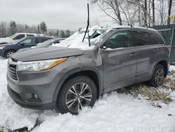 Toyota Highlander Vehiculos salvage en venta: 2016 Toyota Highlander XLE