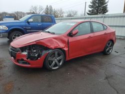 Salvage cars for sale from Copart Ham Lake, MN: 2015 Dodge Dart GT