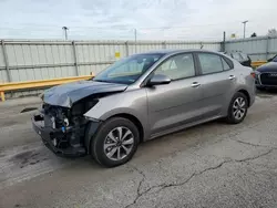 Salvage cars for sale at Dyer, IN auction: 2023 KIA Rio LX