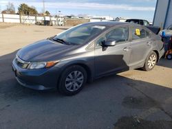 Vehiculos salvage en venta de Copart Nampa, ID: 2012 Honda Civic LX