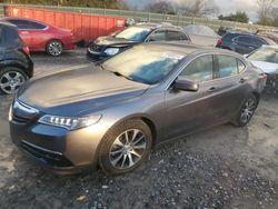 Salvage cars for sale at Madisonville, TN auction: 2017 Acura TLX