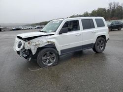 Salvage cars for sale at Brookhaven, NY auction: 2015 Jeep Patriot Latitude