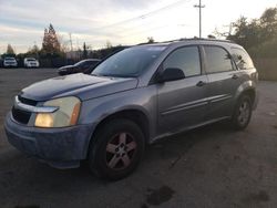 Salvage cars for sale from Copart San Martin, CA: 2005 Chevrolet Equinox LS