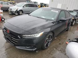 Honda salvage cars for sale: 2021 Honda Accord Sport