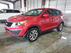 Salvage cars for sale from Copart Montgomery, AL: 2015 KIA Sportage LX
