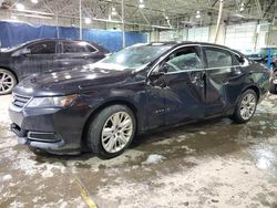 Salvage cars for sale at Woodhaven, MI auction: 2015 Chevrolet Impala LS