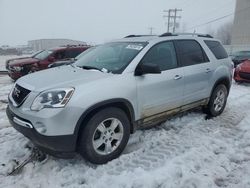 Salvage cars for sale at Wayland, MI auction: 2012 GMC Acadia SLE