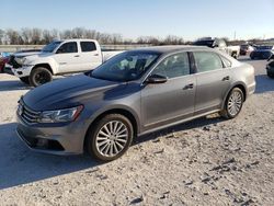 Salvage cars for sale at New Braunfels, TX auction: 2017 Volkswagen Passat SE