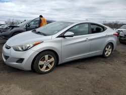 Salvage cars for sale at New Britain, CT auction: 2011 Hyundai Elantra GLS