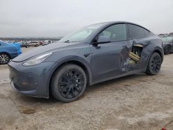 Salvage cars for sale at Grand Prairie, TX auction: 2022 Tesla Model Y