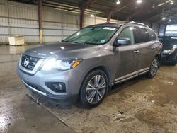 Salvage cars for sale from Copart Greenwell Springs, LA: 2018 Nissan Pathfinder S