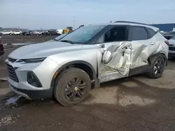 Salvage cars for sale at Woodhaven, MI auction: 2022 Chevrolet Blazer 2LT