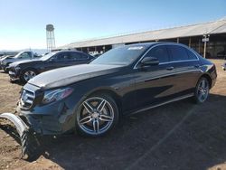 Mercedes-Benz E 300 4matic salvage cars for sale: 2017 Mercedes-Benz E 300 4matic