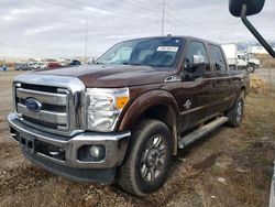 Salvage cars for sale from Copart Farr West, UT: 2012 Ford F350 Super Duty