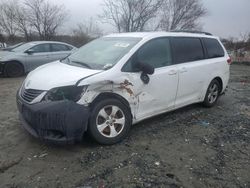 Toyota Sienna le salvage cars for sale: 2014 Toyota Sienna LE