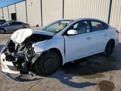 Nissan salvage cars for sale: 2016 Nissan Sentra S