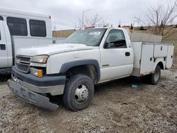 Salvage cars for sale from Copart Dyer, IN: 2005 Chevrolet Silverado C3500