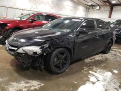 Salvage cars for sale at Milwaukee, WI auction: 2015 Toyota Camry LE