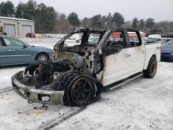 Salvage cars for sale from Copart Mendon, MA: 2016 Ford F150 Supercrew