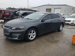 Salvage cars for sale from Copart New Orleans, LA: 2017 Chevrolet Malibu LS