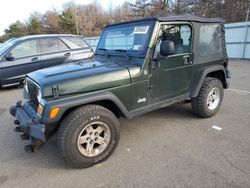 Salvage cars for sale at Brookhaven, NY auction: 2004 Jeep Wrangler X