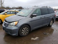 Salvage cars for sale from Copart Woodburn, OR: 2010 Honda Odyssey EXL