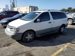 Salvage cars for sale at Vallejo, CA auction: 1998 Toyota Sienna LE