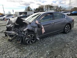 Salvage cars for sale at Mebane, NC auction: 2017 Honda Accord EXL