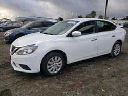Salvage cars for sale from Copart San Diego, CA: 2018 Nissan Sentra S