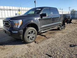 Salvage cars for sale from Copart Mercedes, TX: 2022 Ford F150 Supercrew