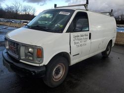 Salvage trucks for sale at Marlboro, NY auction: 2002 GMC Savana G3500