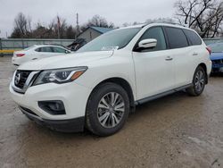 Salvage cars for sale from Copart Wichita, KS: 2017 Nissan Pathfinder S