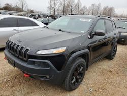 Jeep Cherokee salvage cars for sale: 2016 Jeep Cherokee Trailhawk