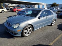 Salvage cars for sale at Vallejo, CA auction: 2006 Mercedes-Benz C 230