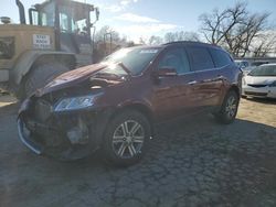 Salvage cars for sale at Wichita, KS auction: 2015 Chevrolet Traverse LT